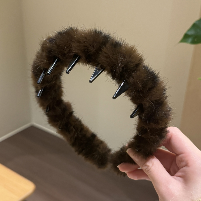 🔥💐Leopard Print Hairband With Teeth（50% OFF）