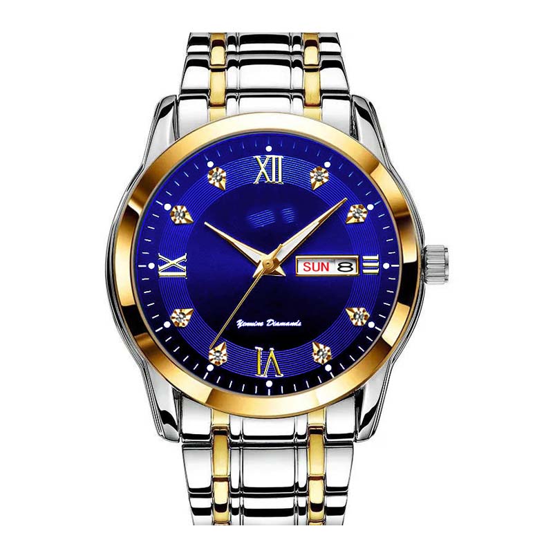🔥Christmas Limited-Time Offer: 80% OFF!!!🔥Men's Two-Tone Waterproof Luminous Watch