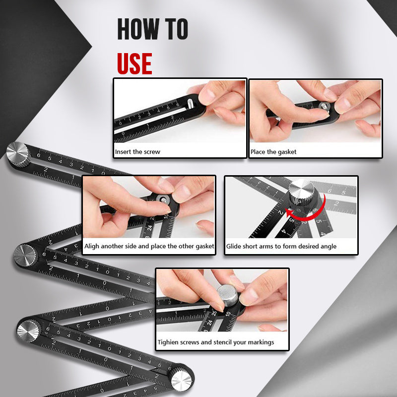 Multi-function Folding Rule