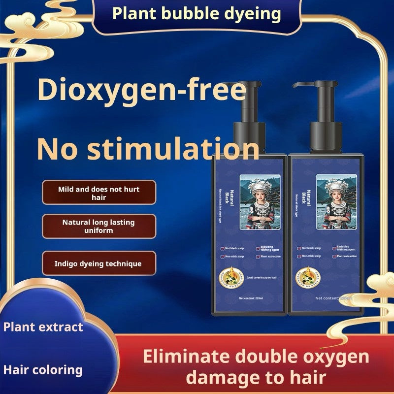 🌿 Botanical Bloom Hair Color✨Gentle on Scalp • Vibrant Gray Coverage