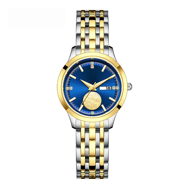 🎄🎁Christmas Special Offer: 50% OFF💥Luxurious Swiss Automatic Gold Watch For Couples