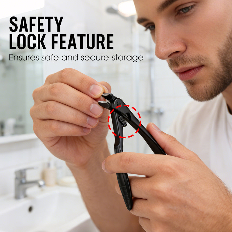 📢📢50% OFF NOW✨🔥Curved stainless steel nail clippers – Ergonomic and easy for seniors to use