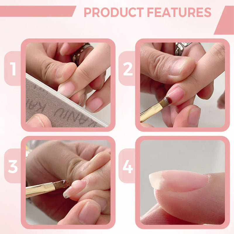 🔥Hot Sale $9.99🔥2-in-1 Self-Leveling Nail Builder Gel (50% OFF)