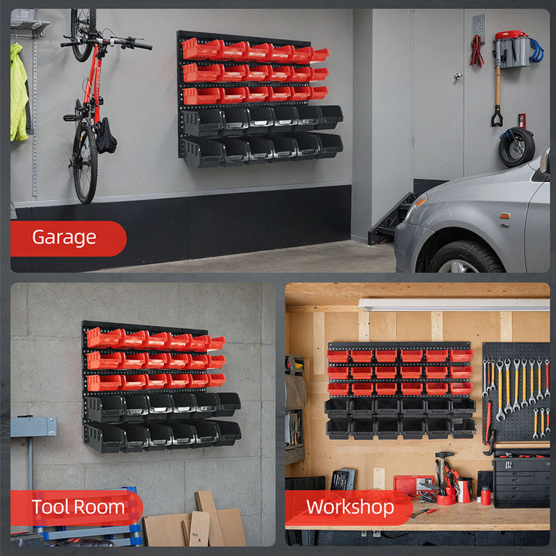 🔥Hot Sale🔥30-Bin Wall Mount Storage Organizer