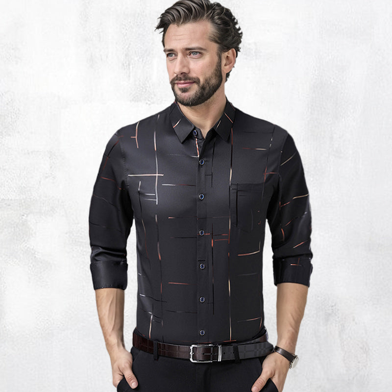 🔥 2026 Best-Seller | Men's Ultra-Thin Non-Iron Shirt | Loved by 10K+ ❤️【50% OFF】