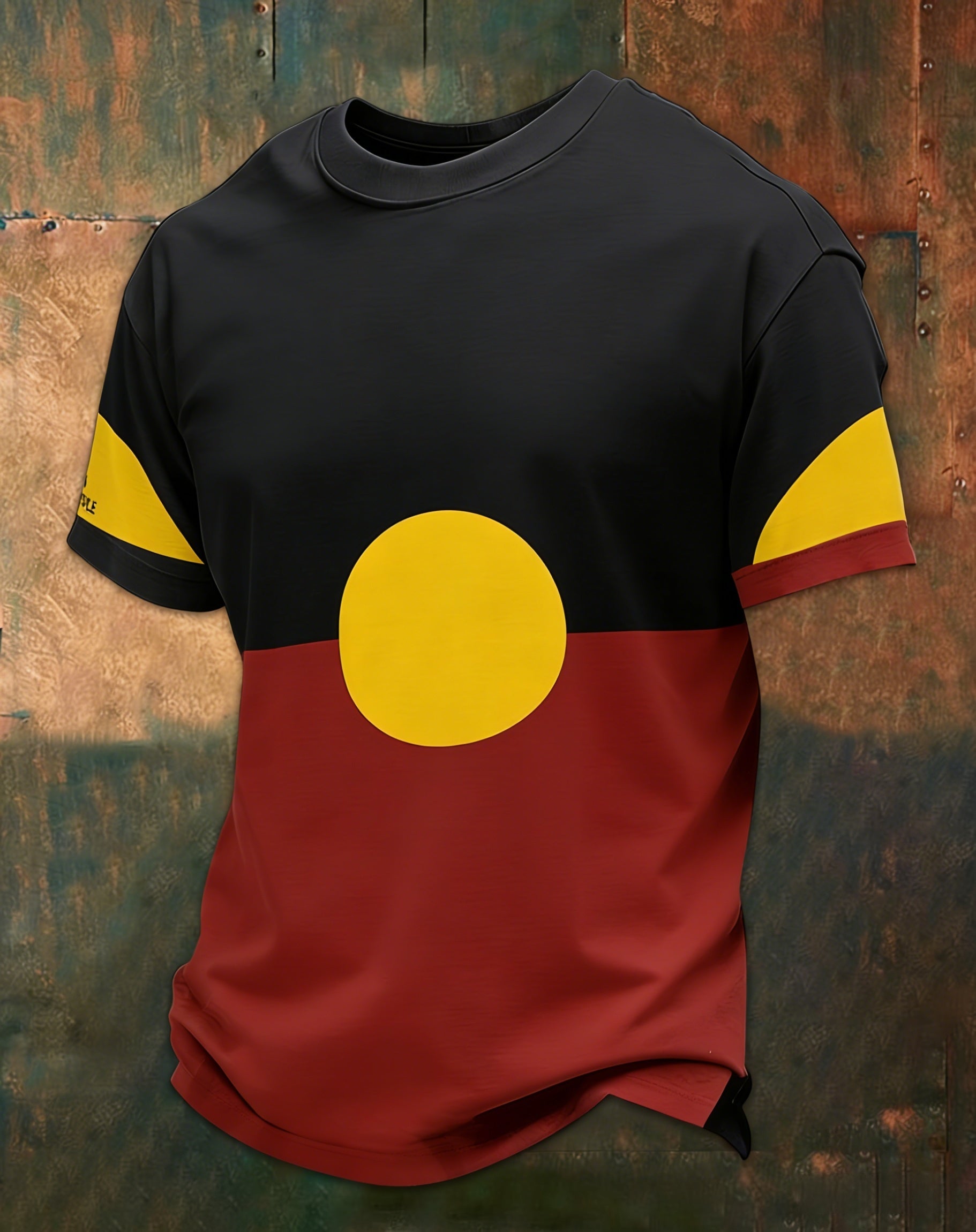 Men's AU Aboriginal Culture Printed Casual Tops