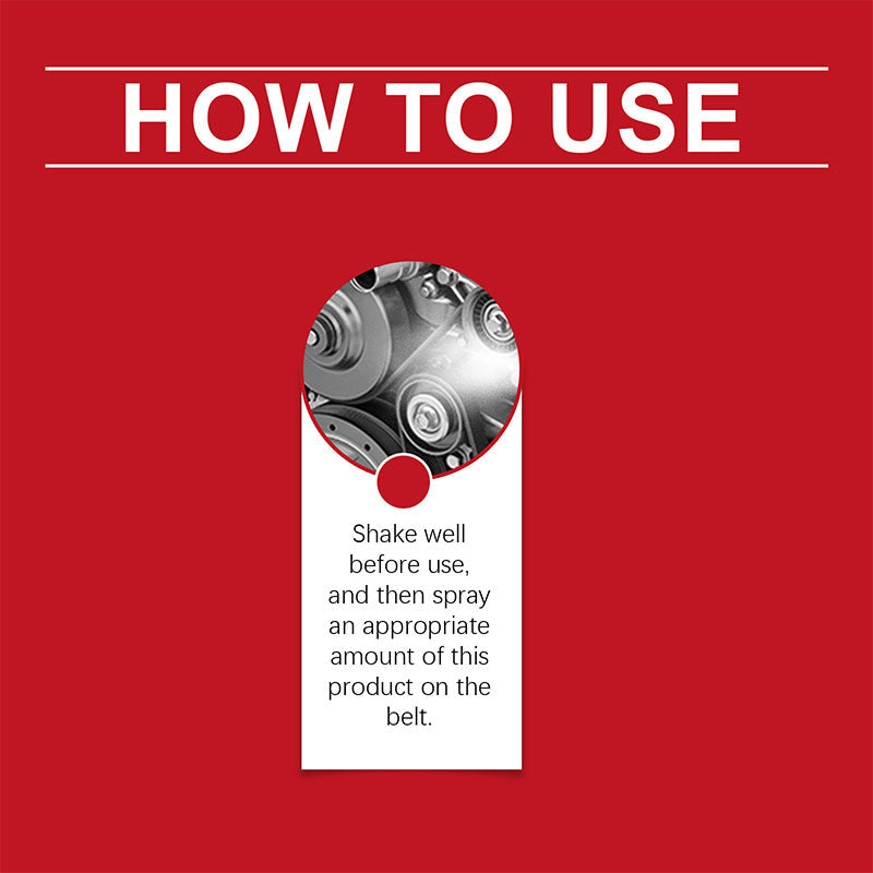 Multi-Purpose Car Belt Lubricant & Noise Reducing Spray