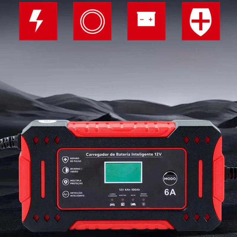 Portable Smart Car Battery Charger🔋