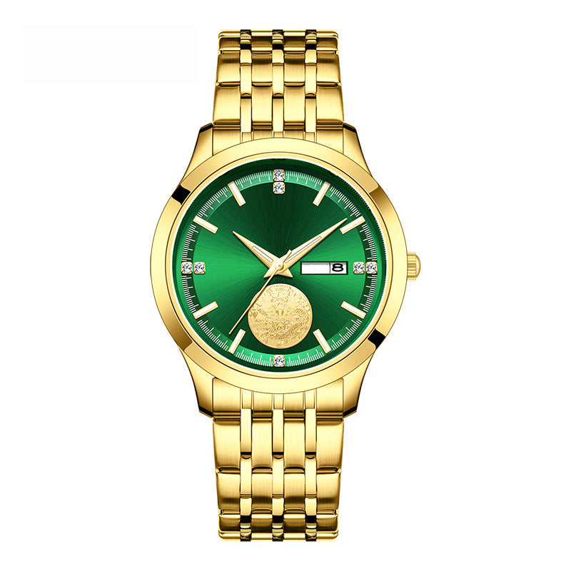 🎄🎁Christmas Special Offer: 50% OFF💥Luxurious Swiss Automatic Gold Watch For Couples
