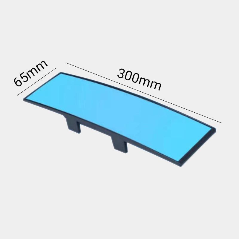 🚗👁️ Wide Car Curved Rear View Mirror – Wide Angle Vision, Easy Installation & Universal Fit（Safe Driving With Greater Visibility!）