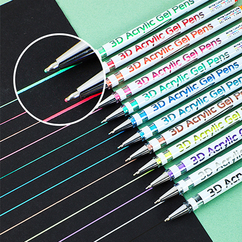Multi-Color Gel Pen Set for Drawing & Coloring