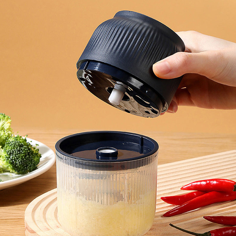 📢📢50% OFF !!!⏰Cordless Mini Electric Garlic Chopper – Powerful & Efficient, Easy Clean & Perfect for Kitchen 🔪