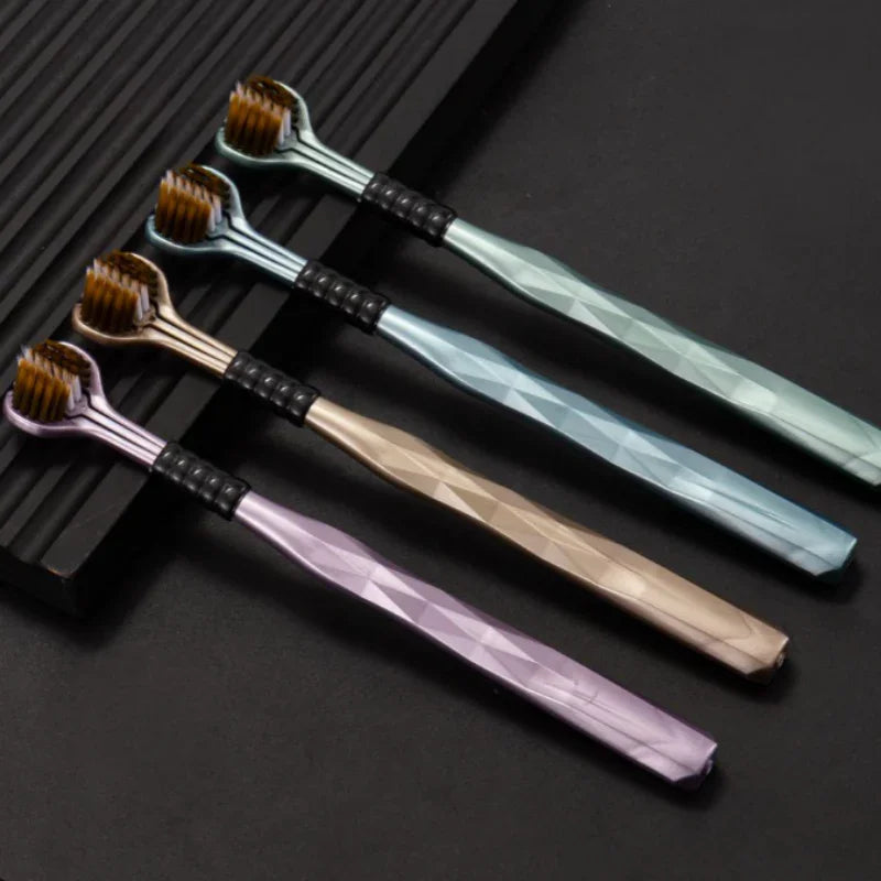 🔥Half-price offer🦷Three-headed multi-angle cleaning toothbrush