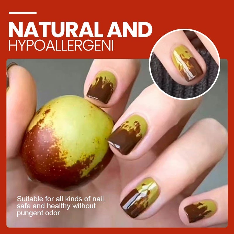 Winter Jujube Color Nail Polish（2 pcs）