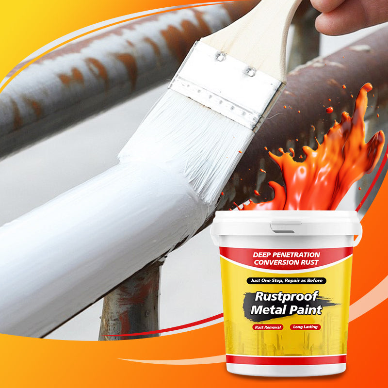⏰ Now only 50% off!🔥Rustproof Metal Paint|One tin covers 2.3m²