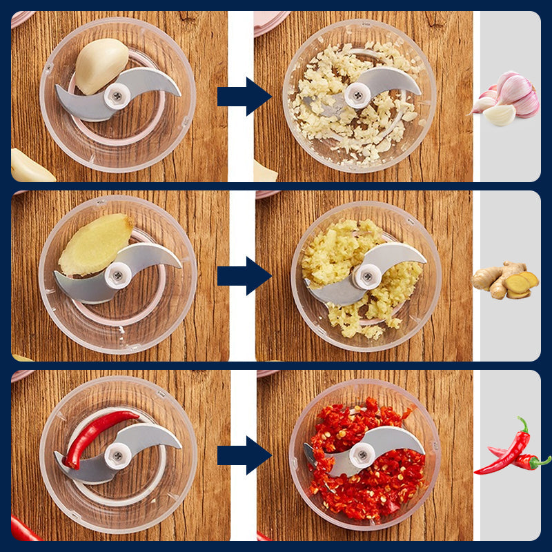 💎50% OFF! 💎 Powerful Large-Capacity Electric Food Chopper – Robust Motor, Smart Design & Stainless Steel Blades