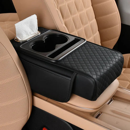 🛋️ 60% OFF NOW! 🚗 Integrated Pressurized Multifunctional Car Armrest Heightening Pad – Ergonomic Support, Extra Storage & Universal Fit 💺