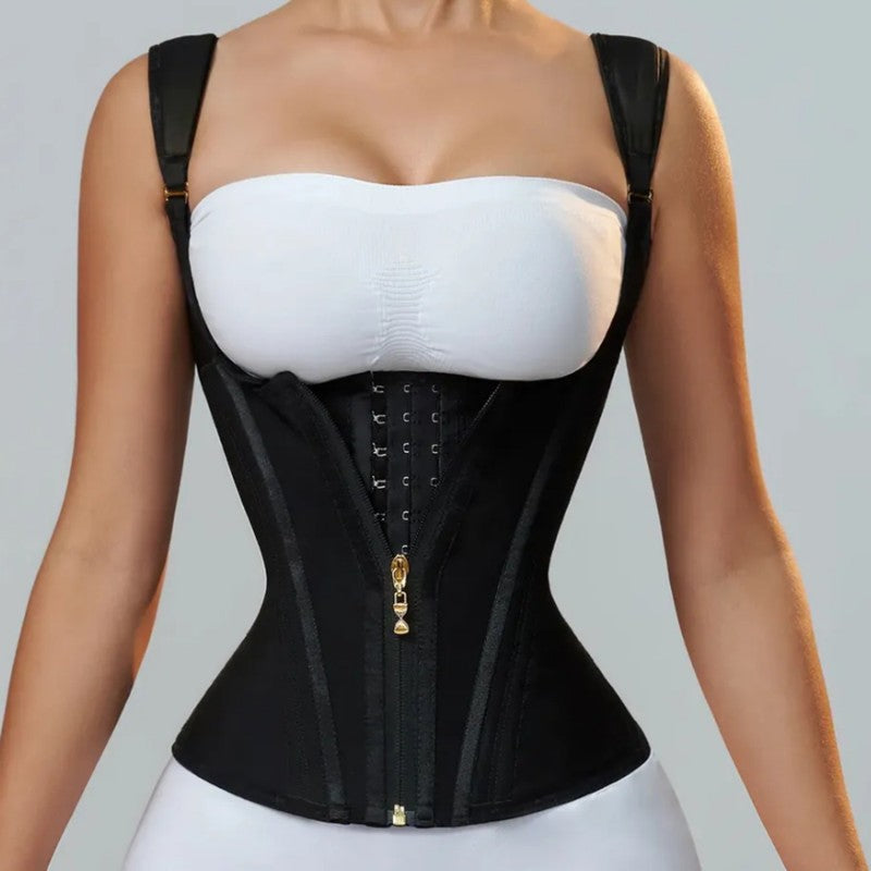 👙 50% OFF NOW! ⏳ Women's Waist Cincher Tank Top – Firm Tummy Control & U-Shape Push-Up – Postpartum & Daily Sculpt 🌸