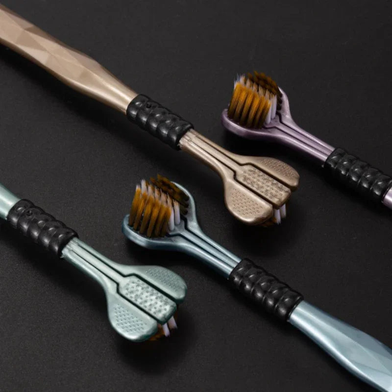 🔥Half-price offer🦷Three-headed multi-angle cleaning toothbrush