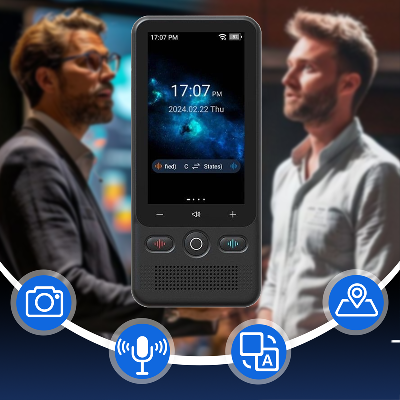 🌐 55% OFF NOW! 🗣️ Multifunctional Portable Translator – Real-Time 2-Way Voice Translation, Offline Mode & 100+ Languages Supported ✨