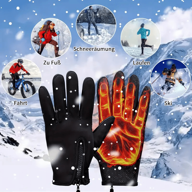 🧤 50% OFF NOW! Ultimate Thermal Gloves – Waterproof, Windproof & Touchscreen Compatible! ❄️📱