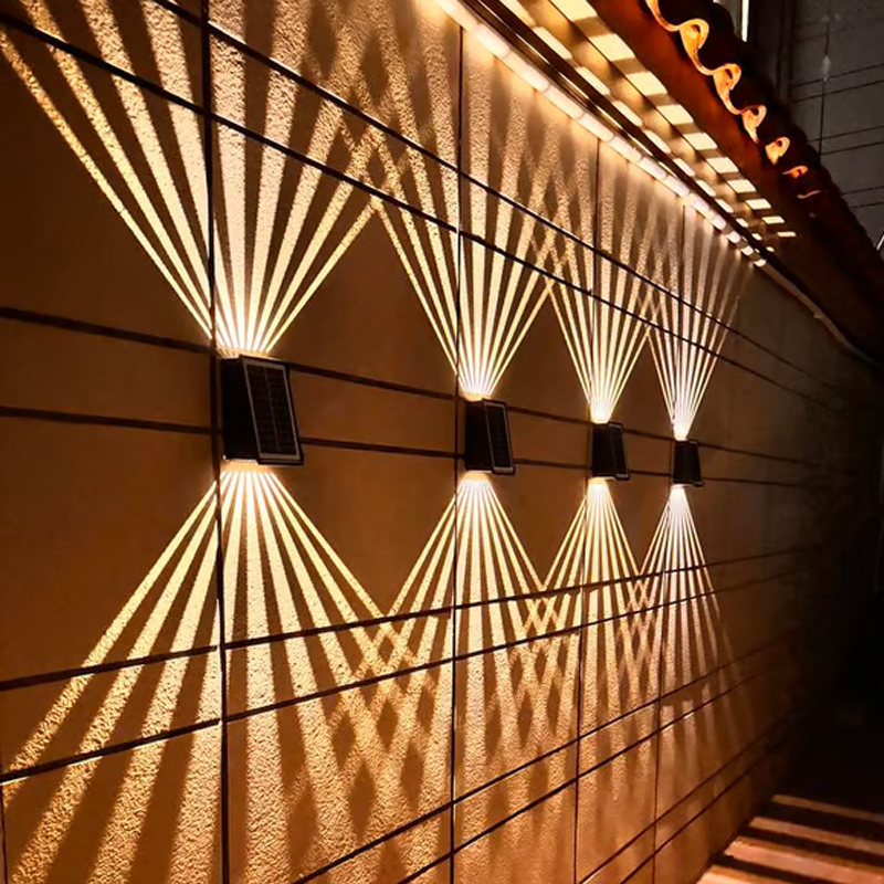 ⏳Time-limited Special⌛Solar Outdoor Waterproof Wall Light Set