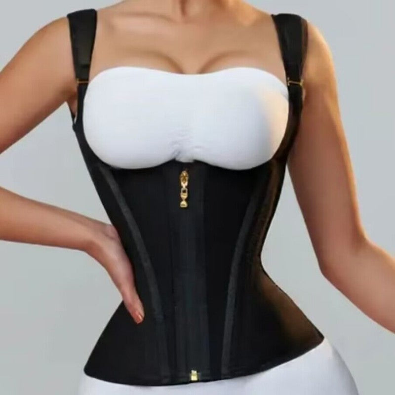 👙 50% OFF NOW! ⏳ Women's Waist Cincher Tank Top – Firm Tummy Control & U-Shape Push-Up – Postpartum & Daily Sculpt 🌸