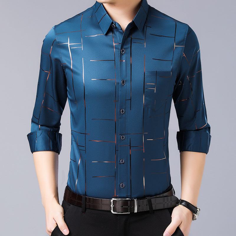 🔥 2026 Best-Seller | Men's Ultra-Thin Non-Iron Shirt | Loved by 10K+ ❤️【50% OFF】