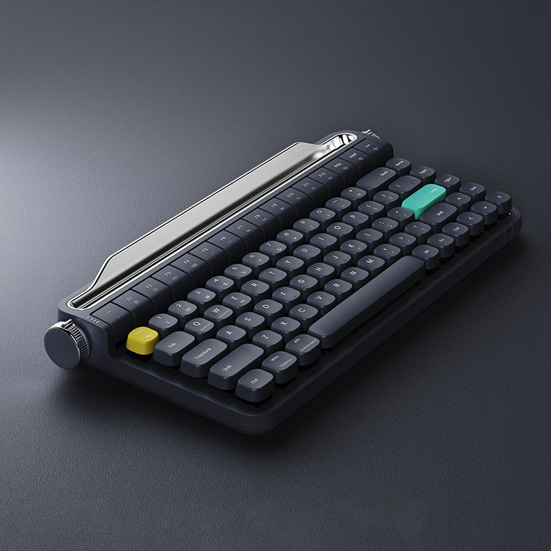 ACGAM ACTTO B703 Wireless Typewriter Retro Mechanical Keyboard