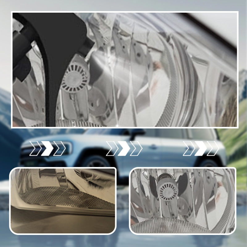 💡 Car Headlight Cleaning & Restoration Agent – Scratch Remover, UV Protection & Anti-Yellowing 🚗