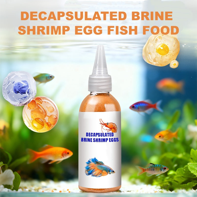 Decapsulated Brine Shrimp Egg Fish Food