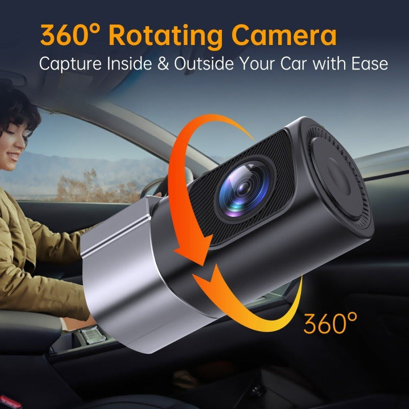 🚗1080P HD Dash Cam with Wi-Fi & Night Vision