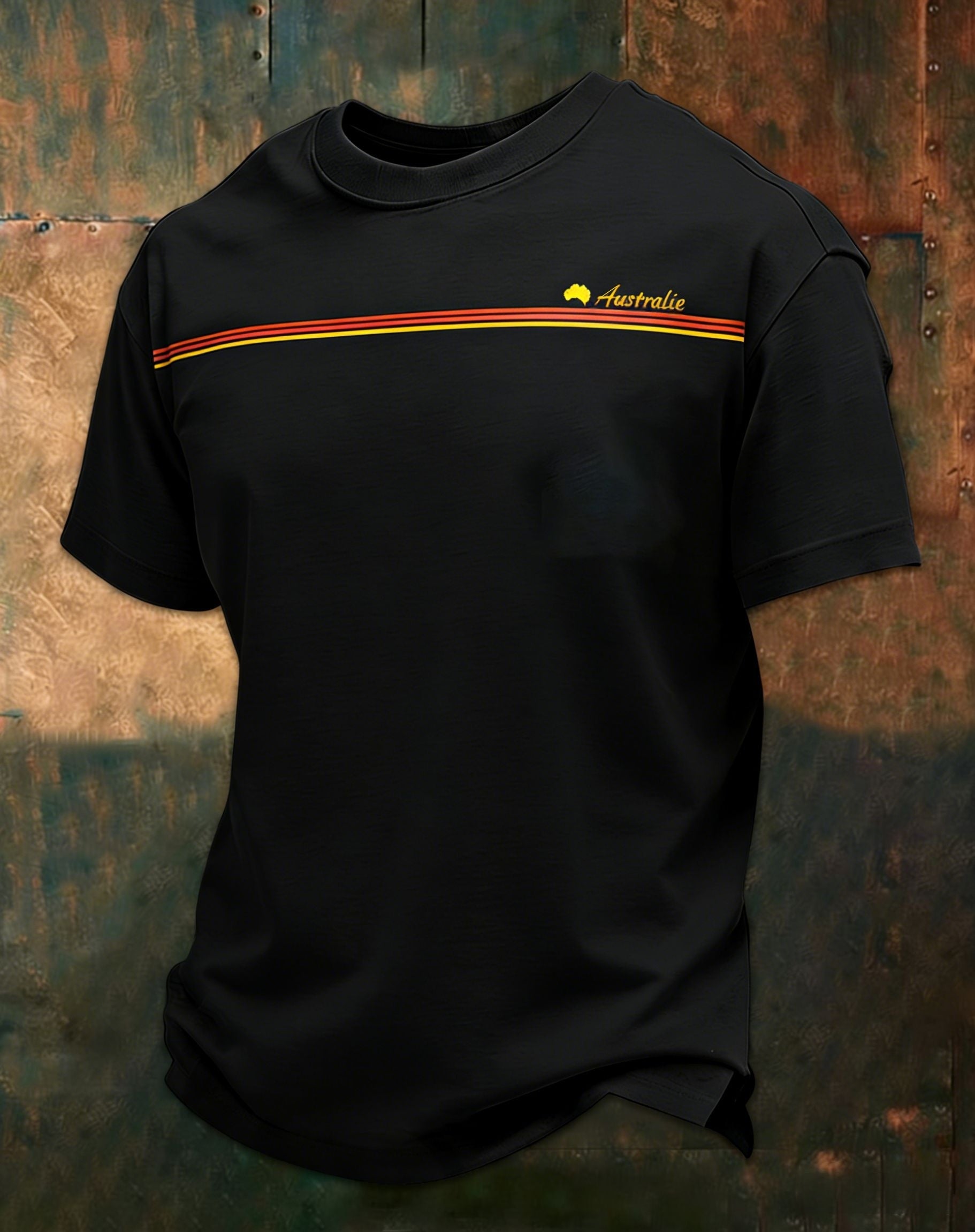 Men's AU Aboriginal Culture Printed Casual Tops