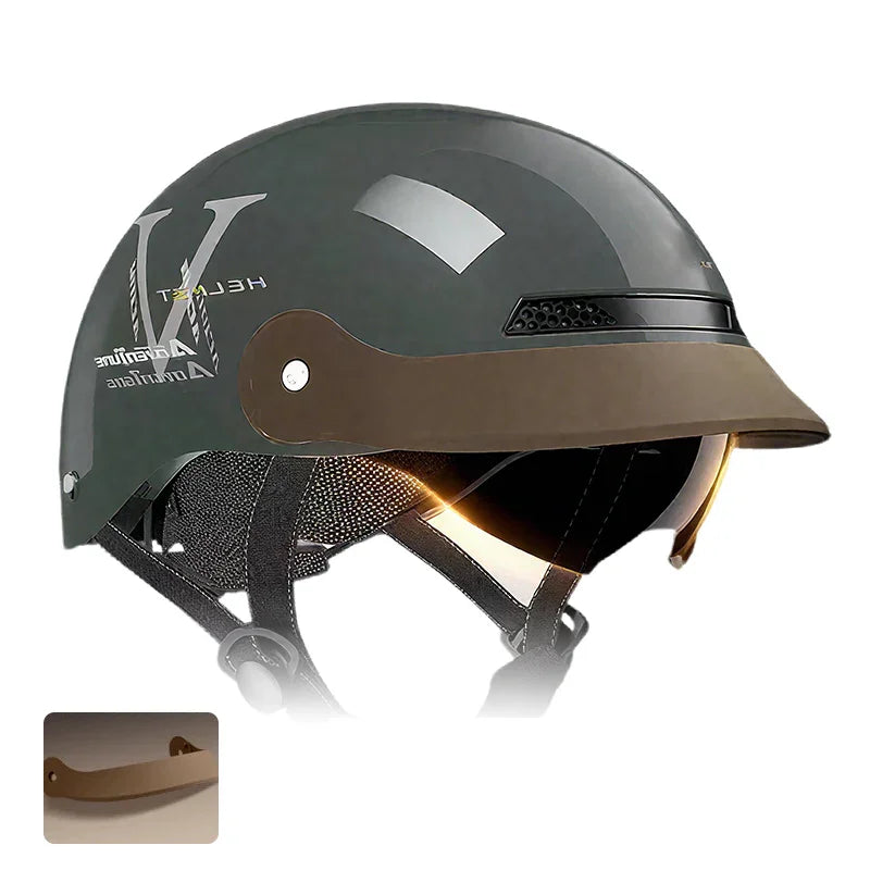 🛡️Breathable Lightweight Crash-Resistant Motorcycle Helmet