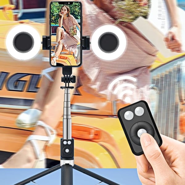 🎁Hot Sale 50% OFF⏳New Multi-purpose Upgraded Phone Extendable Selfie Stick & Tripod