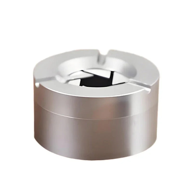 🔥New Year's Special Offer:50% OFF🎉360° Stainless Steel Twist-Lock Ashtray✨Odor-Proof & With Cigarette Holder for Car & Home