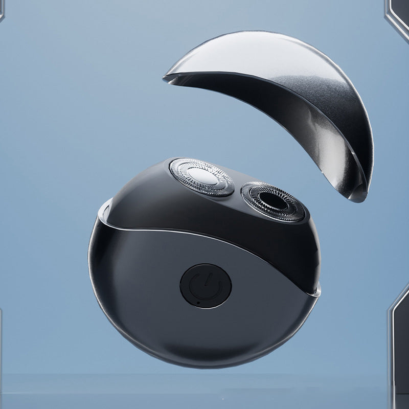 🎉 50% OFF! ✨ Portable multifunctional electric shaver – Dual ring blades, IPX4 waterproof and compact UFO design 🪒⚡