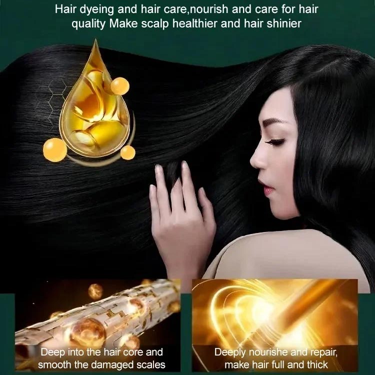 🎁Last Day 50% OFF⏳Plant Extract Non-irritating Hair Dye