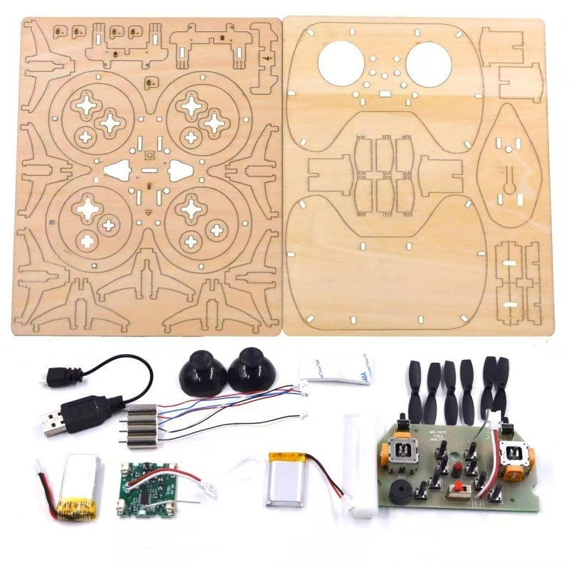 Build Your Own Drone! Kids Love This DIY Wooden Kit 🚁