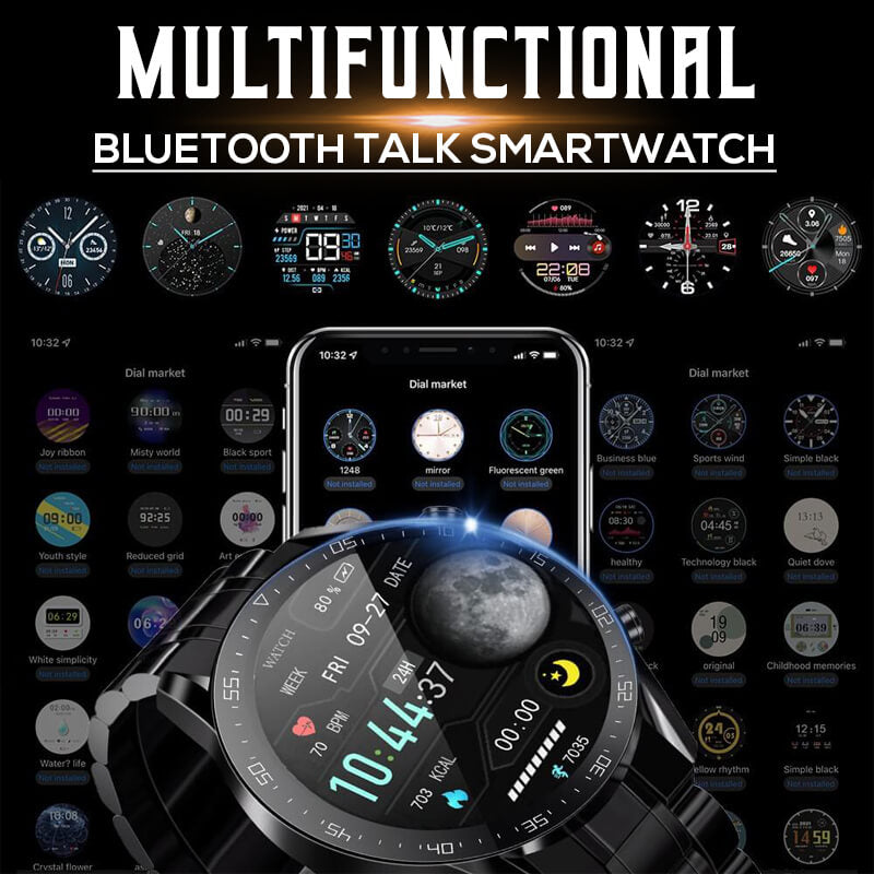 📢📢50% OFF !!!⏰Multifunctional Bluetooth Talk Casual Smartwatch