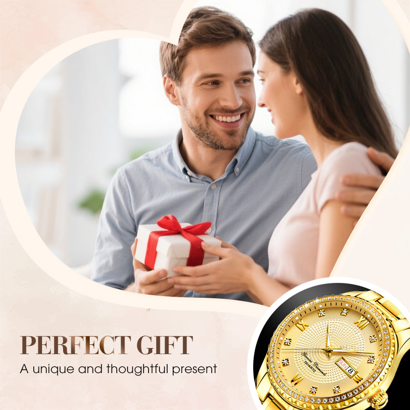 Men's Luminous Display Waterproof Wristwatch