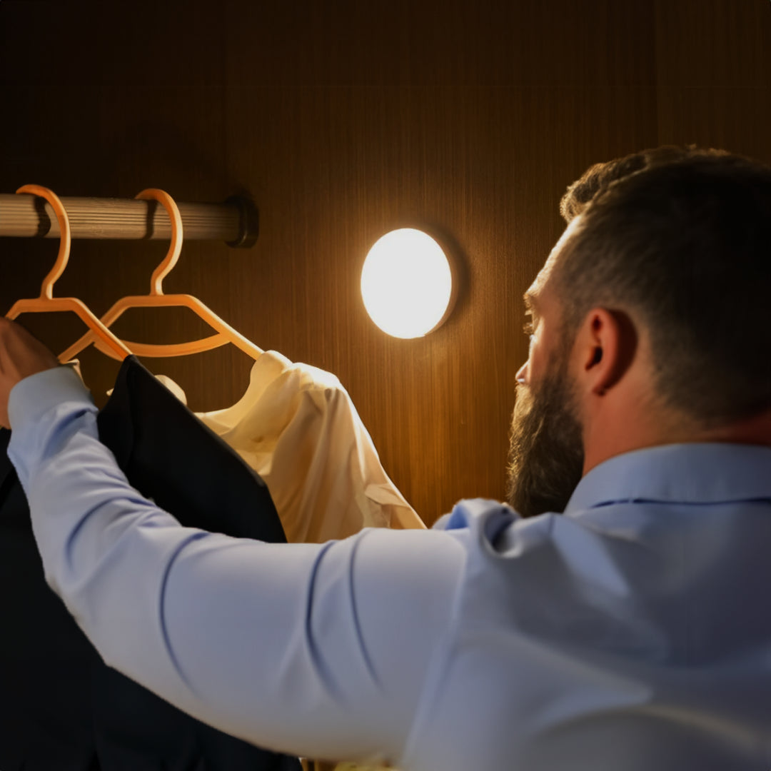 💎 Buy 1 Get 1 Free! 💎 Energy-Efficient LED Motion Sensor Light – USB Rechargeable, Auto-On in Dark & Easy Magnetic Install 🌙⚡