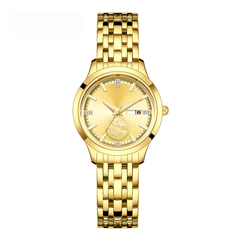 🎄🎁Christmas Special Offer: 50% OFF💥Luxurious Swiss Automatic Gold Watch For Couples