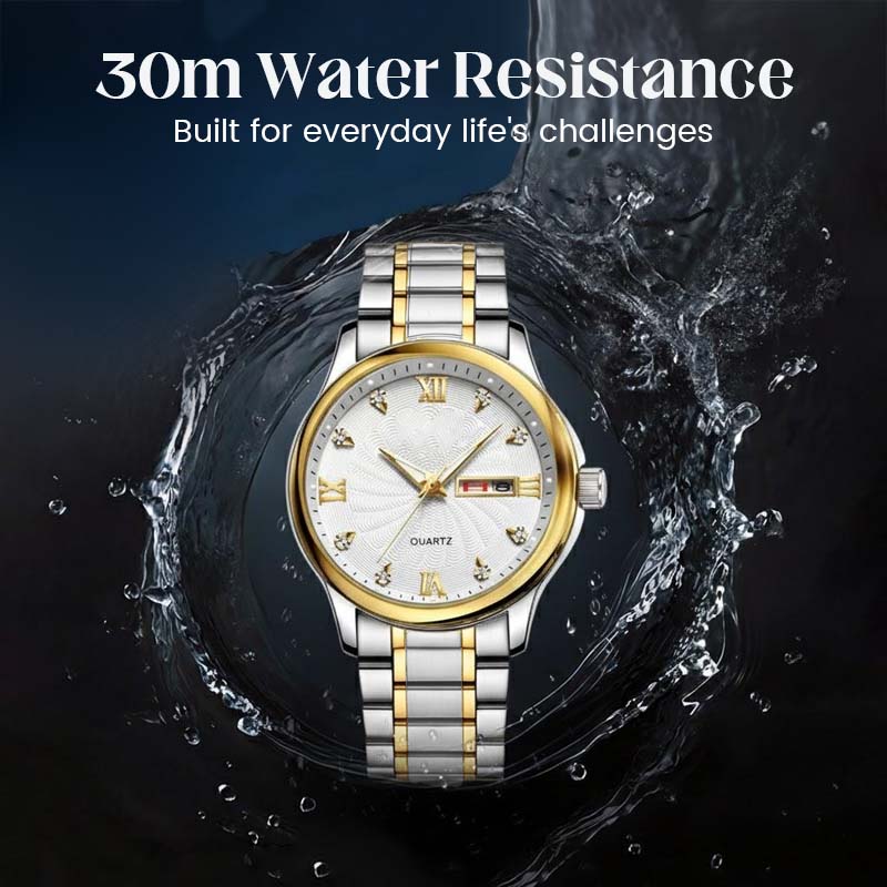 🔥Christmas Limited-Time Offer: 80% OFF!!!🔥Men's Two-Tone Waterproof Luminous Watch