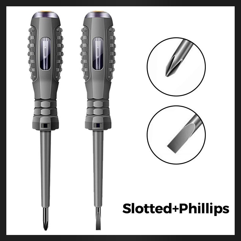 💥Hot Sale Buy 1 Get 1 Free💥2-in-1  High Torque Strong Magnetic Screwdriver Electricity Detector💡