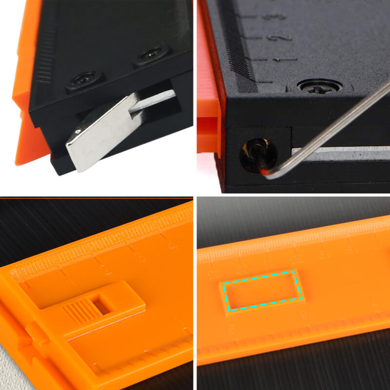Irregular Measurement Curvature Ruler
