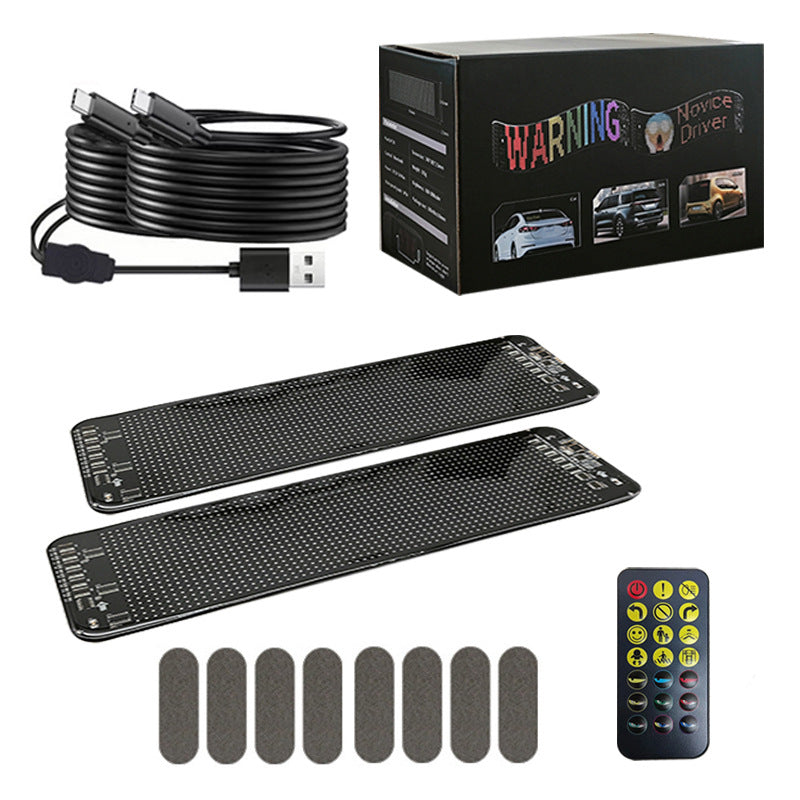 🔥Hot Sale 60% OFF🎁2 PCS Colorful Eye Lamp Soft Screen for Car Windows🚗