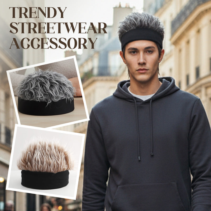 🎁New arrival 50% OFF💥 Unisex Hip-Hop Wig Hat – Grunge Style, Soft and Comfortable & Perfect for Parties and Costumes ✨