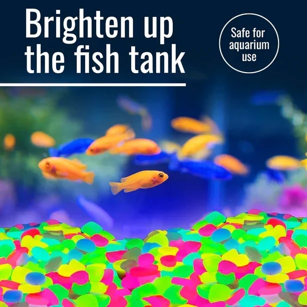 🏆Flash Sale⚡Glow In The Dark Rocks - Illuminate Your Outdoors with Enchanting Glow!