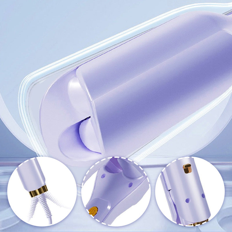 🔥Last Day 49% OFF🔥1.26-Inch 2 Barrel Negative lons Ceramic Egg Roll Hair Curling Iron